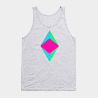 Heart crystal Tank Top